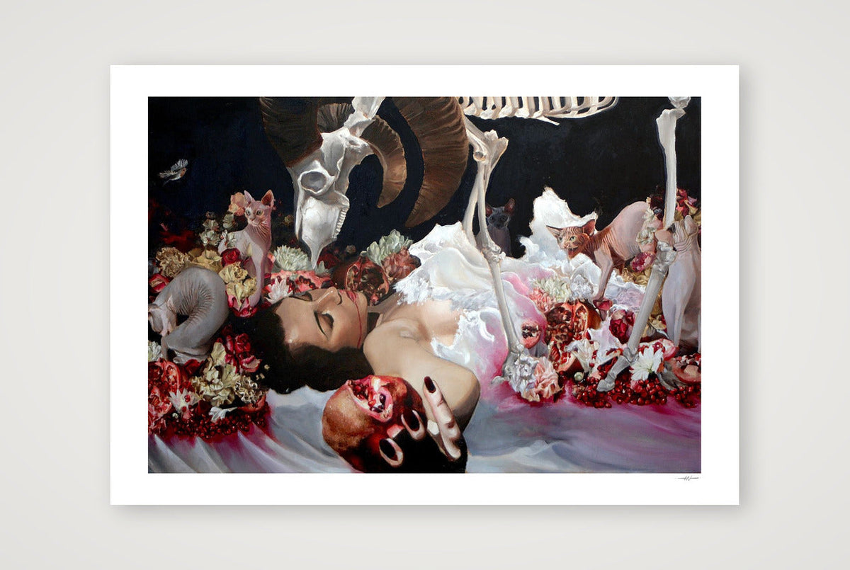Persephone's Sacrifice print — 100×70cm, 39×28" Print only