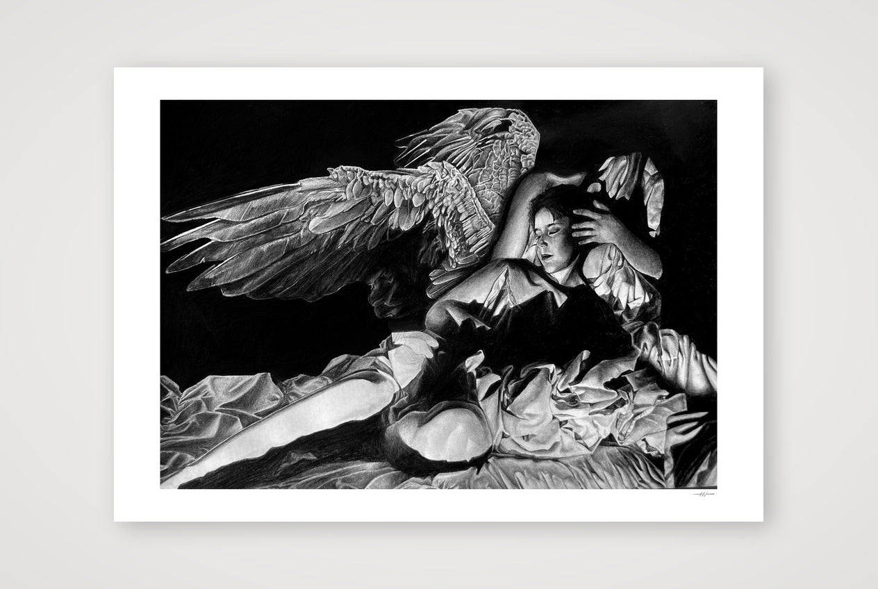 The Grief of Icarus print — 100×70cm, 39×28" Print only