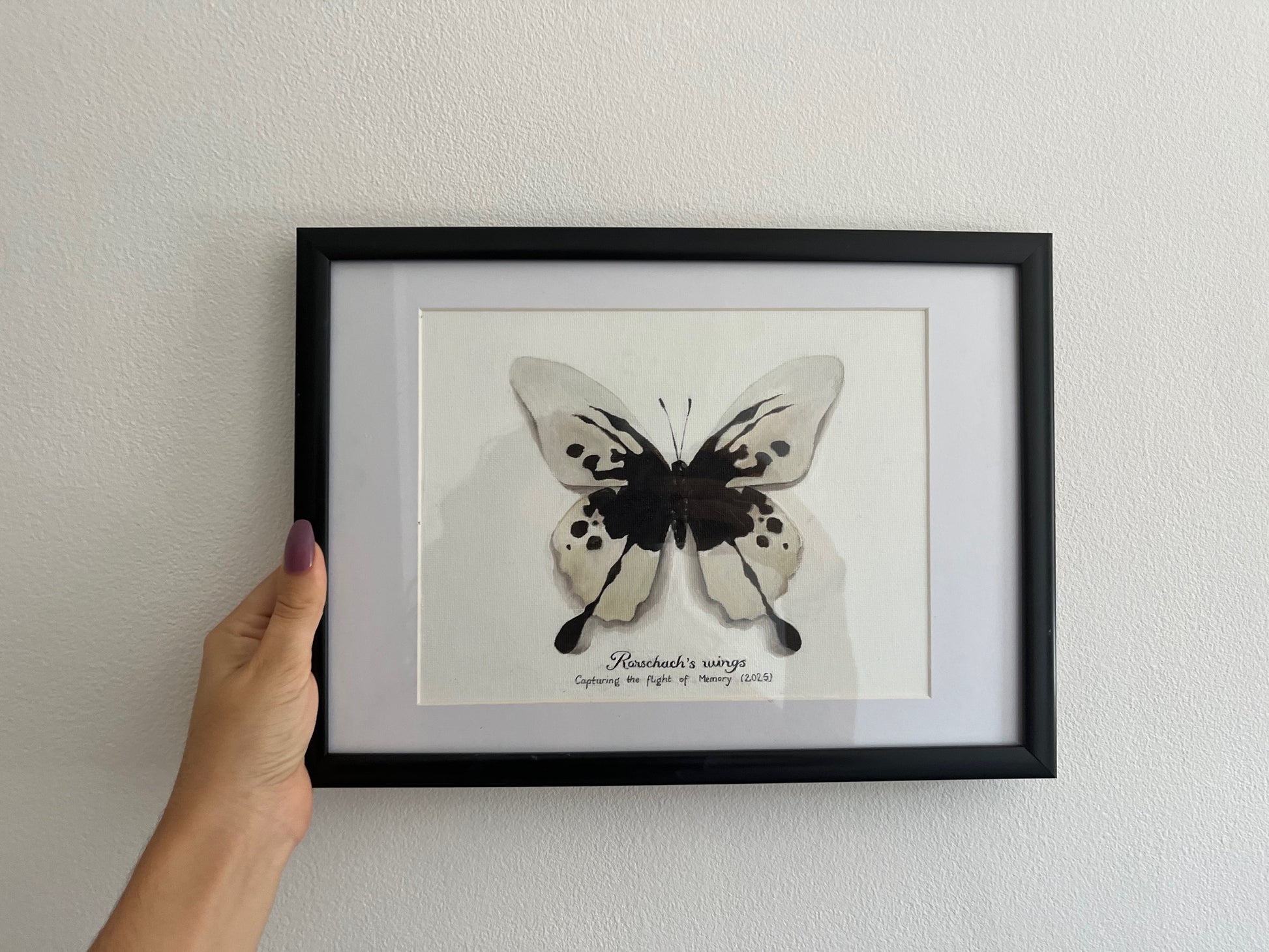 Rorschach’s Butterfly (Capturing the flight of memory)