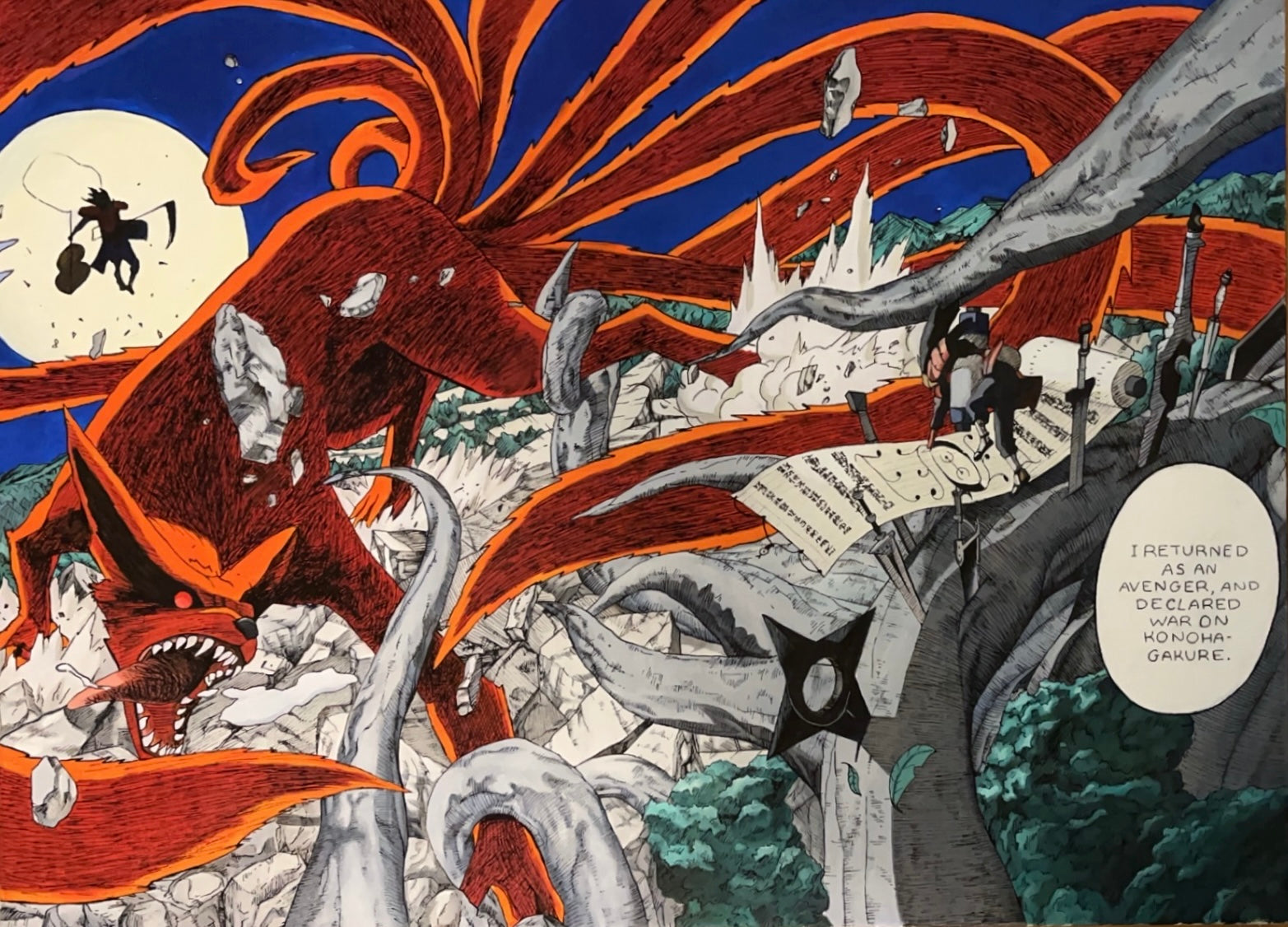 The Nine-Tailed Fox commission