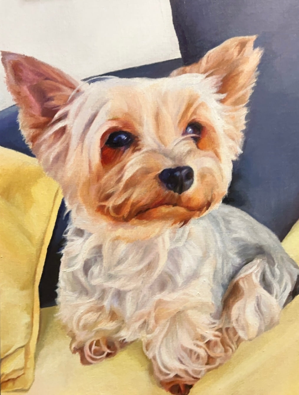 Parmis dog portrait commission