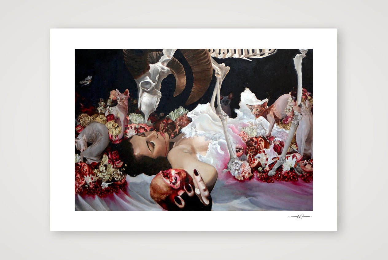 Persephone's Sacrifice print — A4 (30×21cm, 12×8") Print only